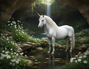 unicorn in the wild