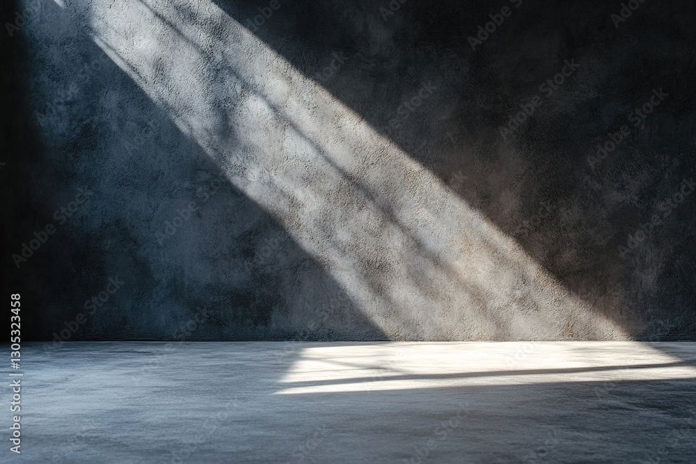 Poster this setting features a moody concrete surface illuminated by a single spotlight, casting dramatic s