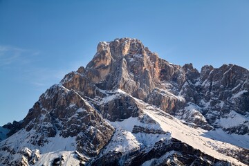 winter mountain landscape