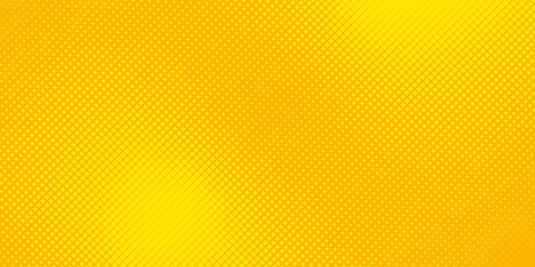 Dots halftone yellow color pattern gradient grunge texture background. Dots pop art comics sport modern halftone