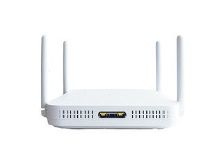 Smart Mesh-Enabled White Router with Multiple LAN and WAN Ports