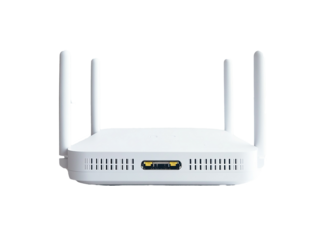 Smart Mesh-Enabled White Router with Multiple LAN and WAN Ports