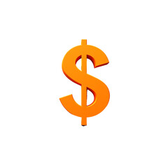 Obraz premium 3d currency logo
