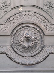detail of an old wooden door