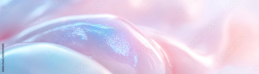 Poster a captivating pastel gradient background features soft pink, blue, and lavender tones, creating a lu
