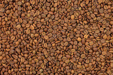 coffee beans for photo text background