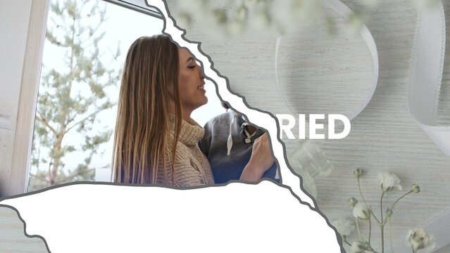 Paper Ripping Sideways Cartoon Transition