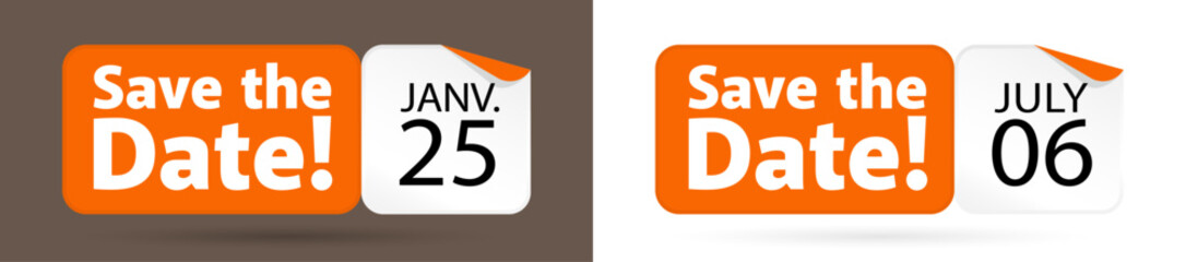 Save the date / Date to personalize