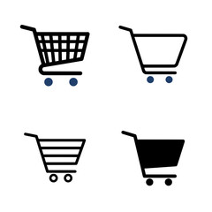 shopping cart icon bundle