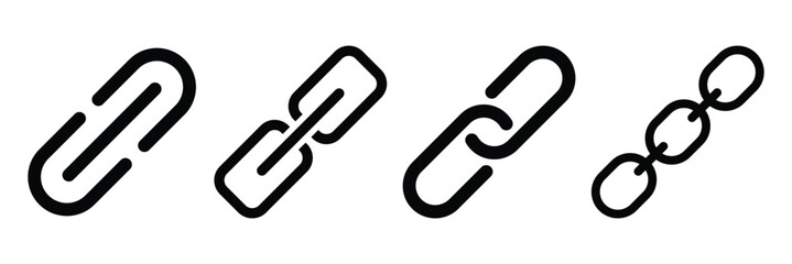 Link icon vector illustration