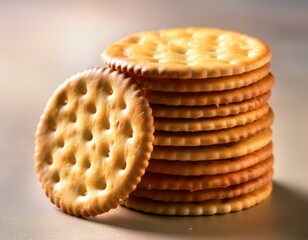 stack of crackers