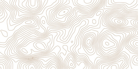 Abstract Topographic Pattern Banner Background, geographic line map with elevation assignments. Modern design background with wavy pattern. Paper texture Imitation of a geographical map shades.