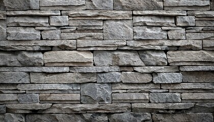 Fototapeta premium gray natural stone wall background texture