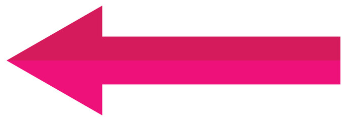 Obraz premium Pink arrow icon