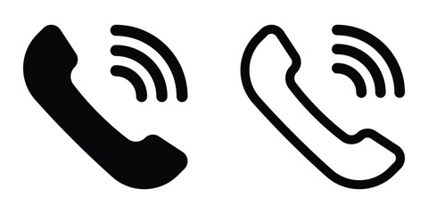 Vector illustration of a phone