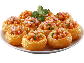 bowl of a delicious looking pani puri