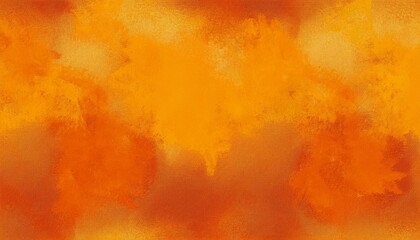 abstract acrylic painted orange or yellow grunge texture grainy and distressed painted wall decorative orange or yellow floor surface retro pattern seamless orange background illustration
