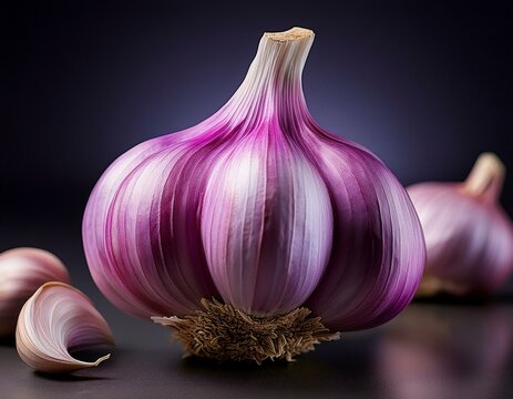 purple garlic