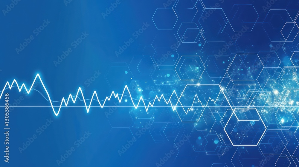 Aufkleber abstract graphic design, futuristic data flow background. possible use stock photo for technology, i