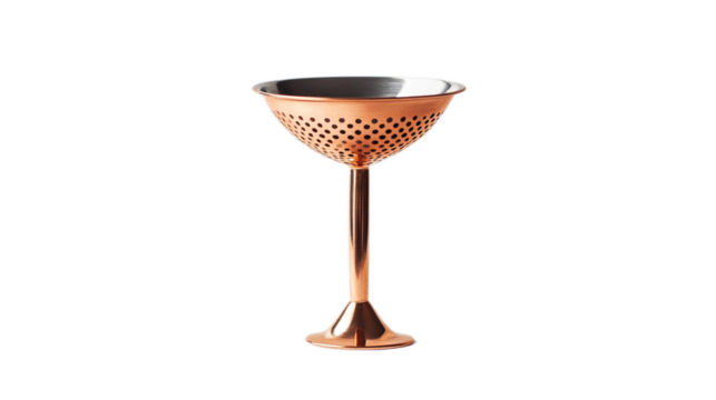Elegant Copper Cocktail Strainer with Stylish Design for Crafting and Mixing Drinks in Home Bars or Restaurants