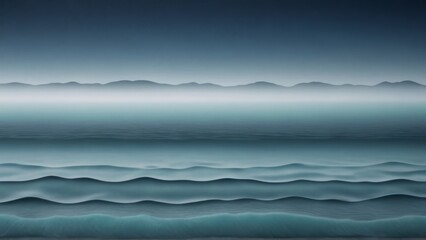 Fototapeta premium Abstract wave pattern with gradient hues. Modern, fluid texture perfect for backgrounds, design elements, or contemporary projects.