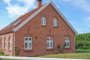 Die insel Baltrum in der Nordsee