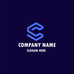 C  letter Logo