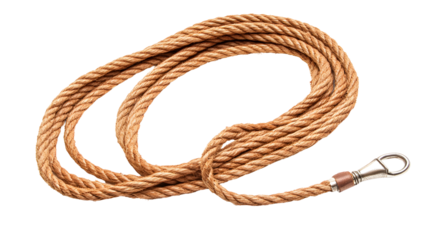 Lasso rope cut out, on white or transpatent background