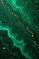Swirling emerald veins on polished green marble, material, swirl, wallpaper