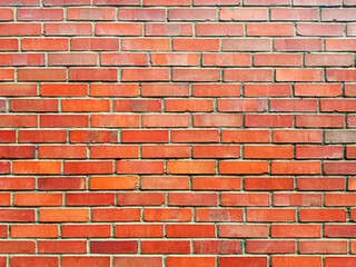 Obraz premium Red brick wall texture background.