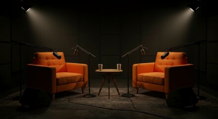 Podcast Studio Interior Design