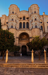Fototapeta premium The cathedral of Malaga