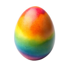 colorful easter eggs a isolated transparent background PNG