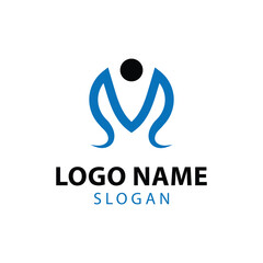 Welfare logo design, Social work logo, Organization logo design, Hand care charity logo emblem design template. rising star logos, Social foundation for human welfare vector illustration	