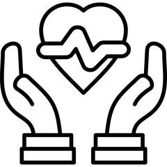 Heart Icon Vector Element