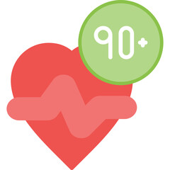 Heart Rate Icon Vector Element