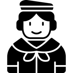 Sailor Costumes Icon Vector Element