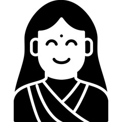 Indian Costumes Icon Vector Element