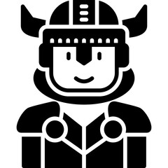Viking Costumes Icon Vector Element