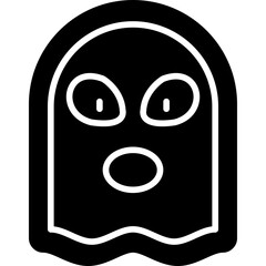 Ghost Costumes Icon Vector Element