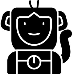 Monkey Costumes Icon Vector Element