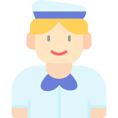 Sailor Costumes Icon Vector Element