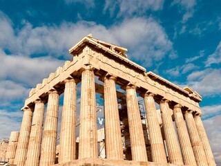 Obraz premium parthenon in athens greece