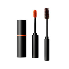 mascara tube with brush 3D render