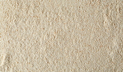 Pile biscuit crumbs background and texture