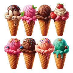 Ice cream cone set
