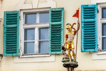 Heiliger Florian soll Haus in Bad Tölz vor Feuer schützen © Andy Ilmberger