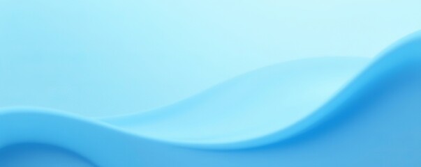 Obraz premium Minimalistic light blue abstract background with smooth transition, ideal for web design, background, soft