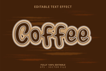 Creative Coffee Text Effect Designs