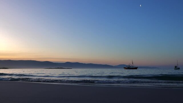 Beaches of Bicheno, Tasmania, Australia